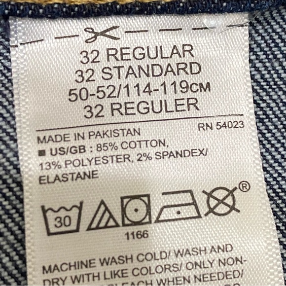 BANANA REPUBLIC High Rise Wide Leg Cropped Sailor Jeans Dark Wash Denim Jeans 32 - Picture 10 of 12